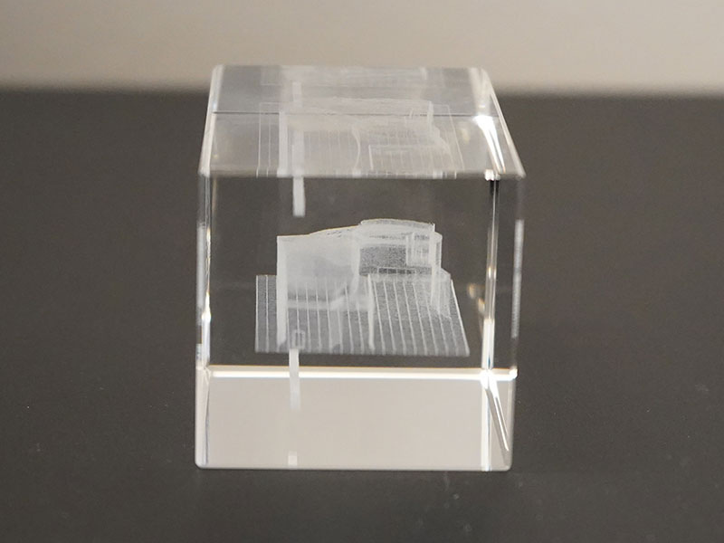 3Dクリスタル 直方体80x50 の画像7