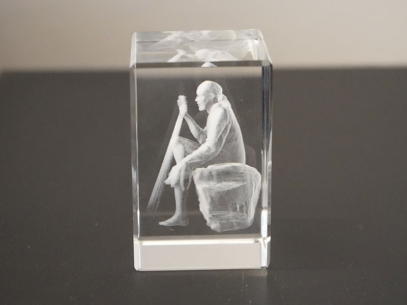3Dクリスタル 直方体100x60 の画像2