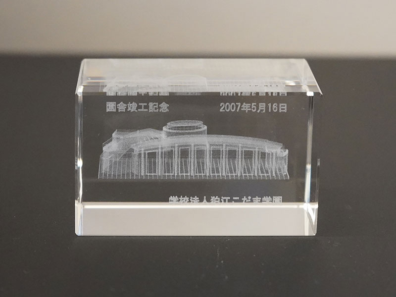 3Dクリスタル 直方体140x80 の画像6