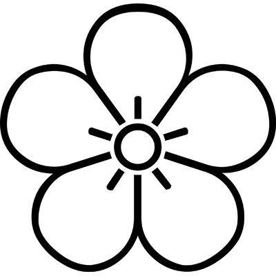 【梅(梅の花)】陰梅の花
