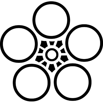【梅(梅鉢)】陰梅鉢
