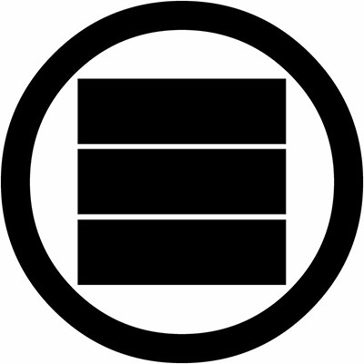 【木(算木)】丸に算木