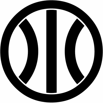 【字】丸に川の字